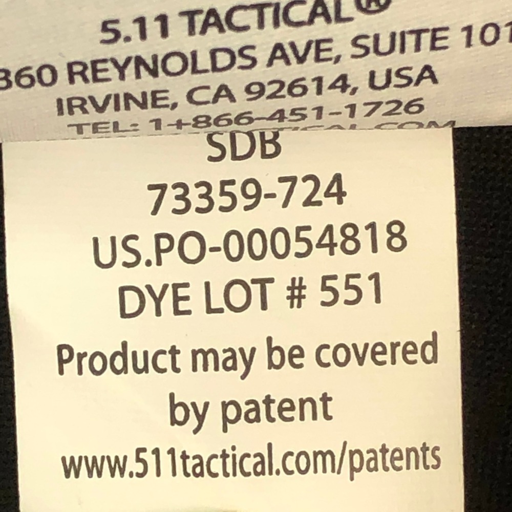NEW 5.11 Tactical Ridge Cargo Short Mens 38x10 Navy Blue Stretch Utility Apex - Picture 13 of 16